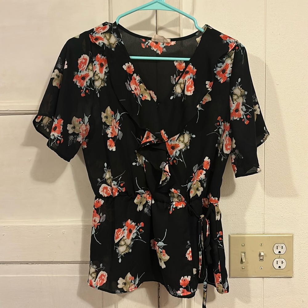 Flowy and Floral Top